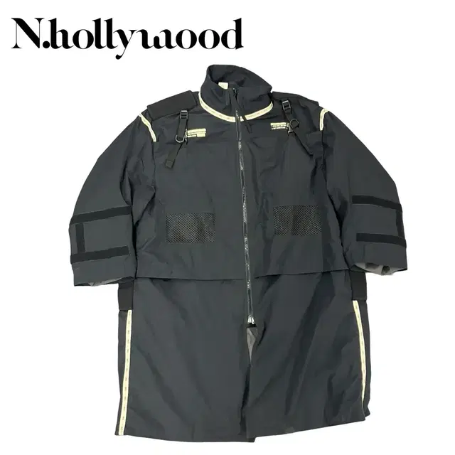 (105)N.hollywood나일론밀리터리코트