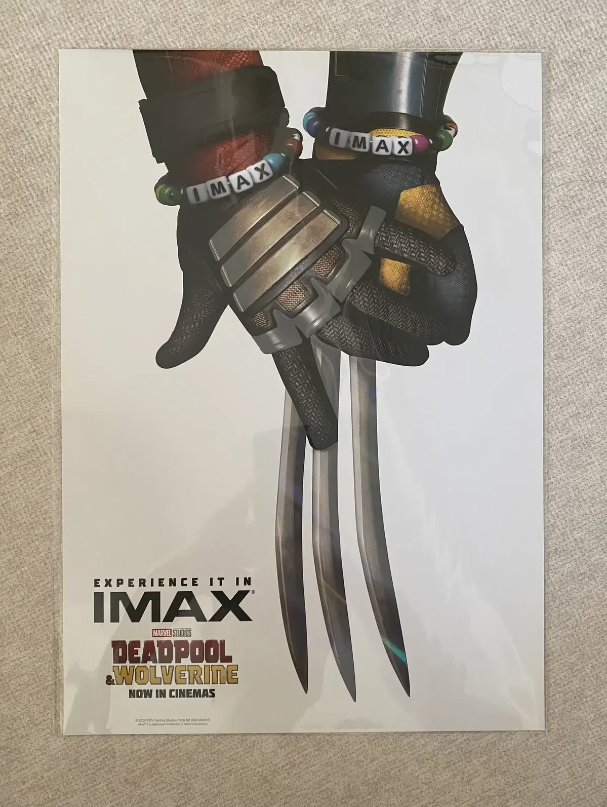 Movie Deadpool & Wolverine A3 Imax Poster