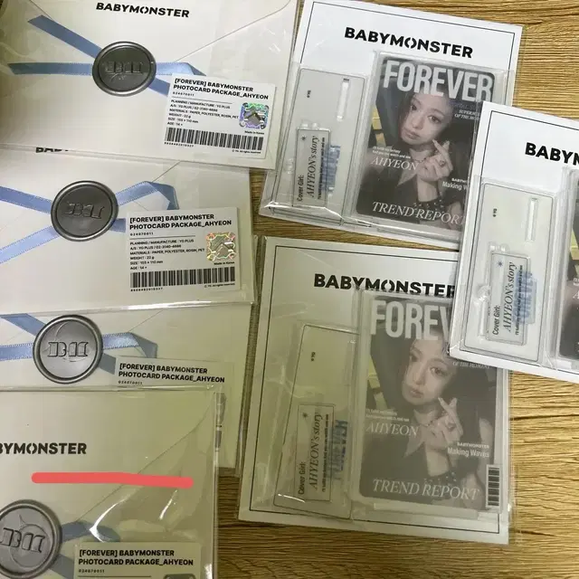 베이비몬스터 아현 포토카드 패키지 MD 굿즈 BABYMONSTER