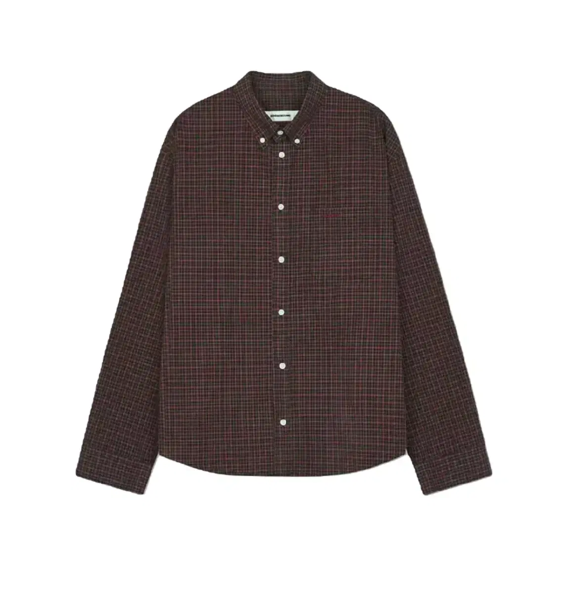 Koo Min Sung Check Shirt Red size S