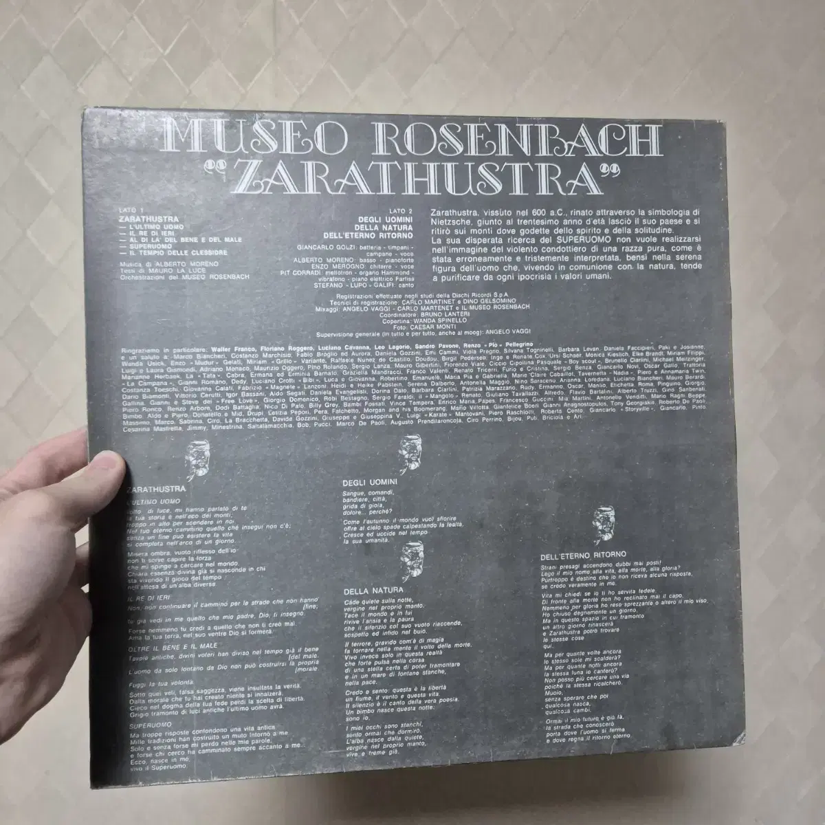 Zarathustra - Museo Rosenbach (한국, 아트락)