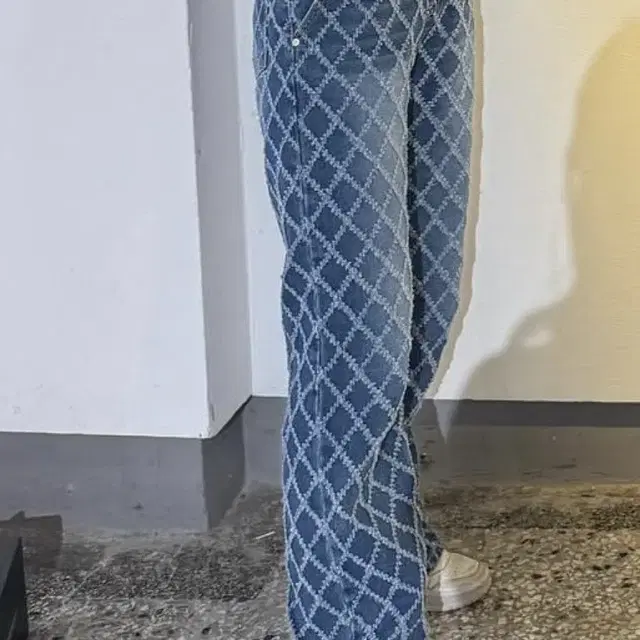 어반드레스 퀼팅 바지 (Quilting Wide Pants BLUE)