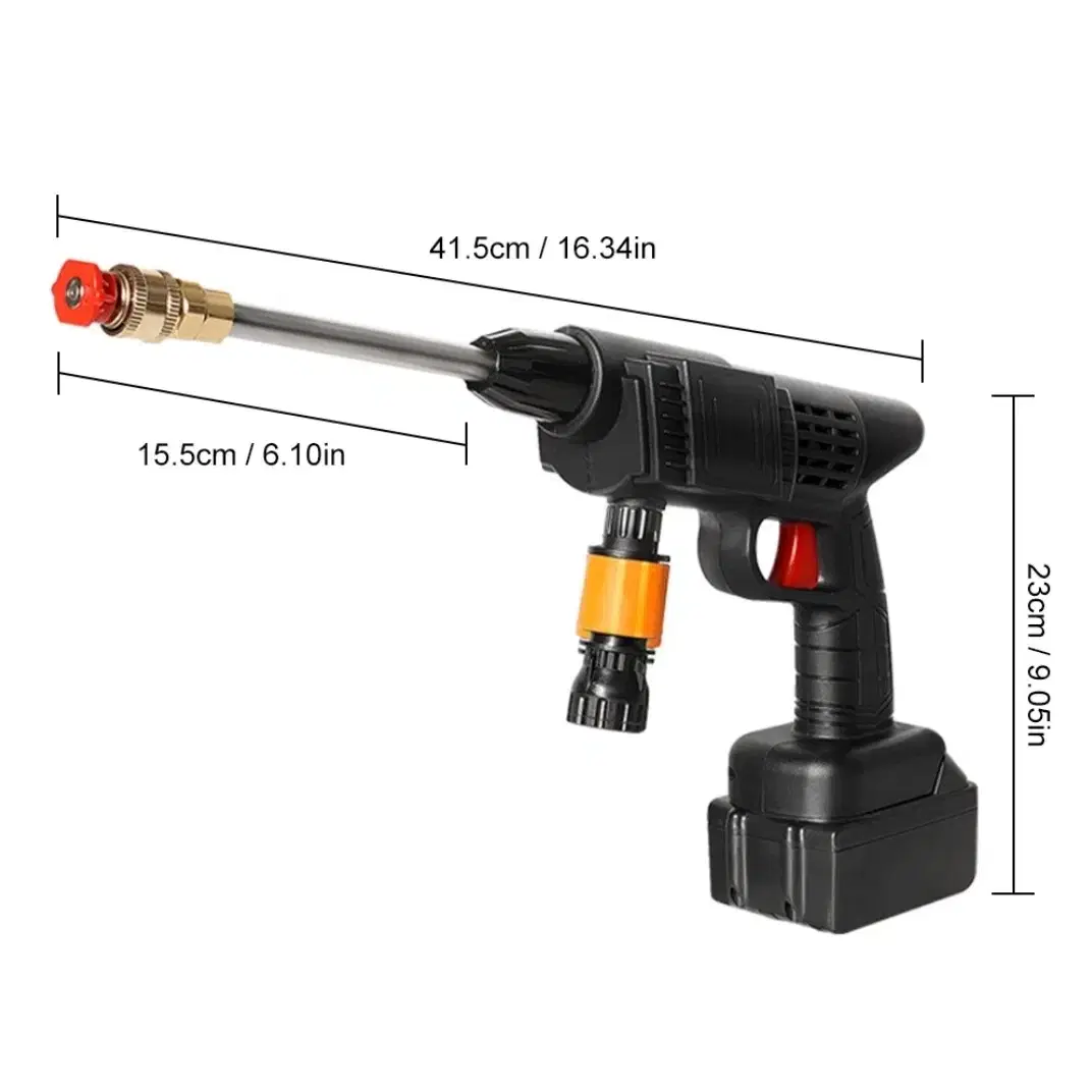 전기 무선 고압 세척기 24V 5600mAh 배터리 포터블 청소기