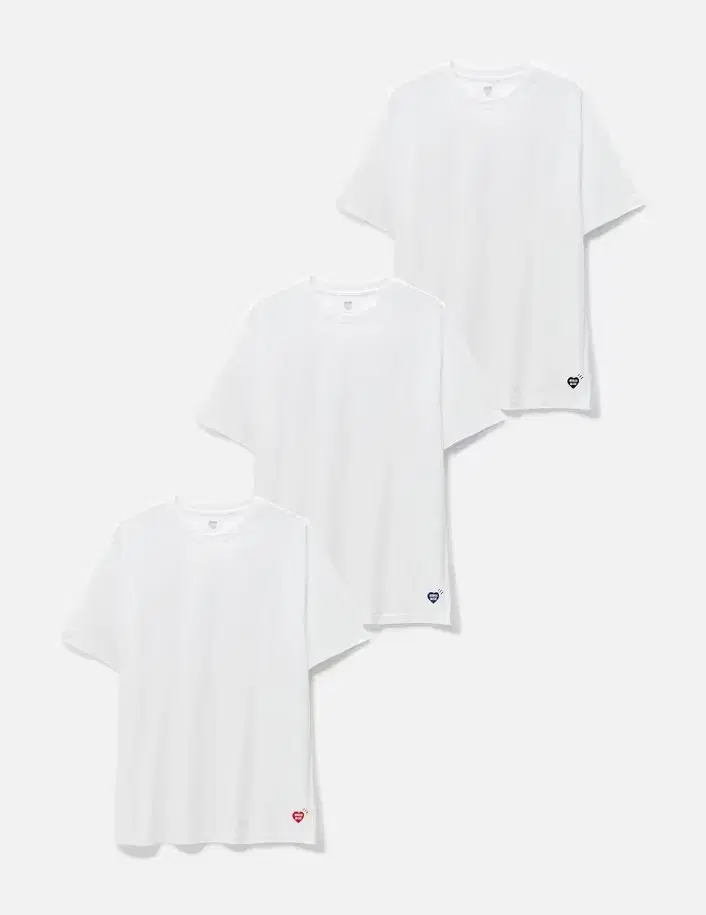 humanmade 3-pack white