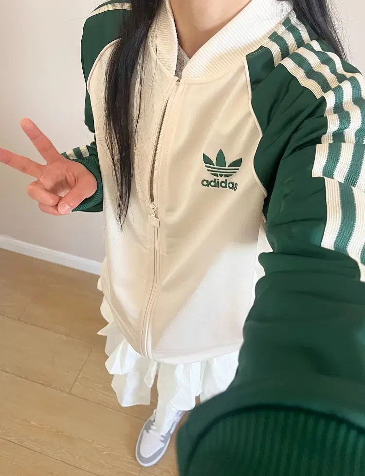 Adidas Superstar Tracktop Collegiate Green