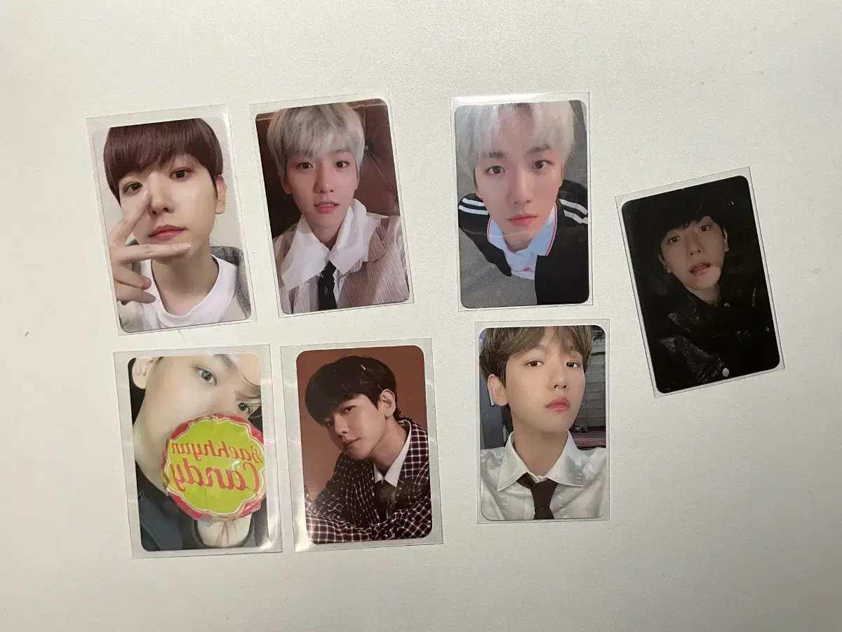 (Sourced from) exo baekhyun photocard in bulk