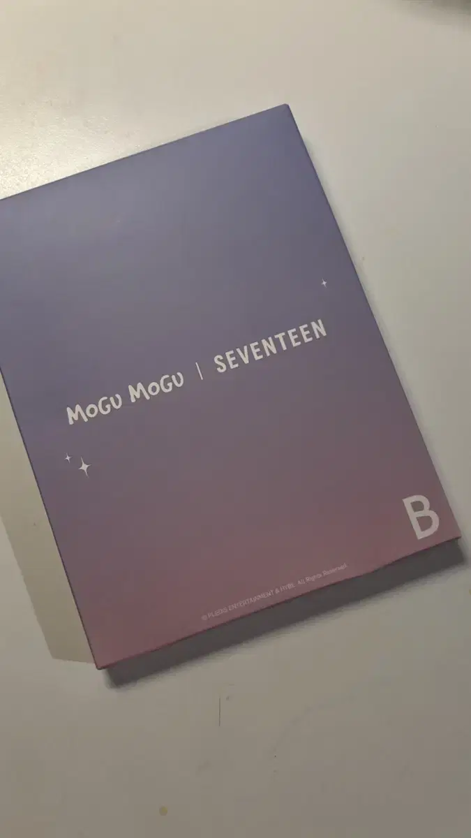 SEVENTEEN Mogumogu Goods B Perform Team seventeen Official Goods