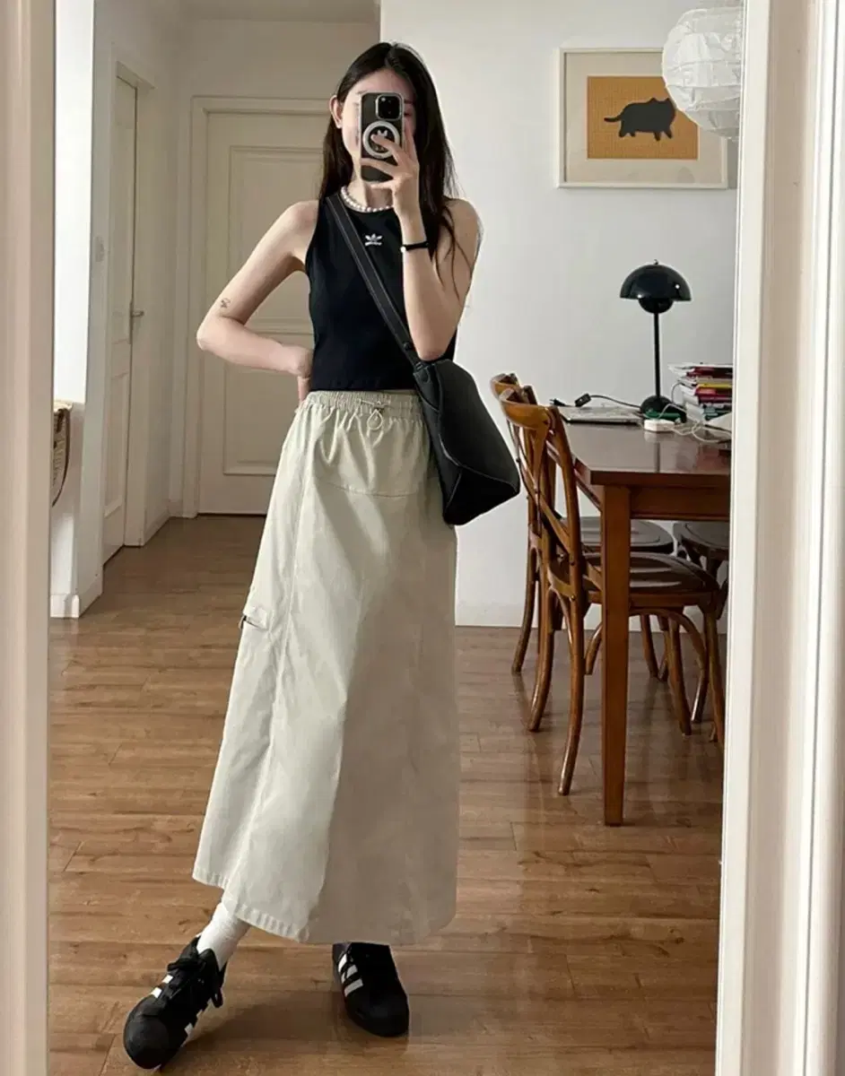 Ivory longskirt