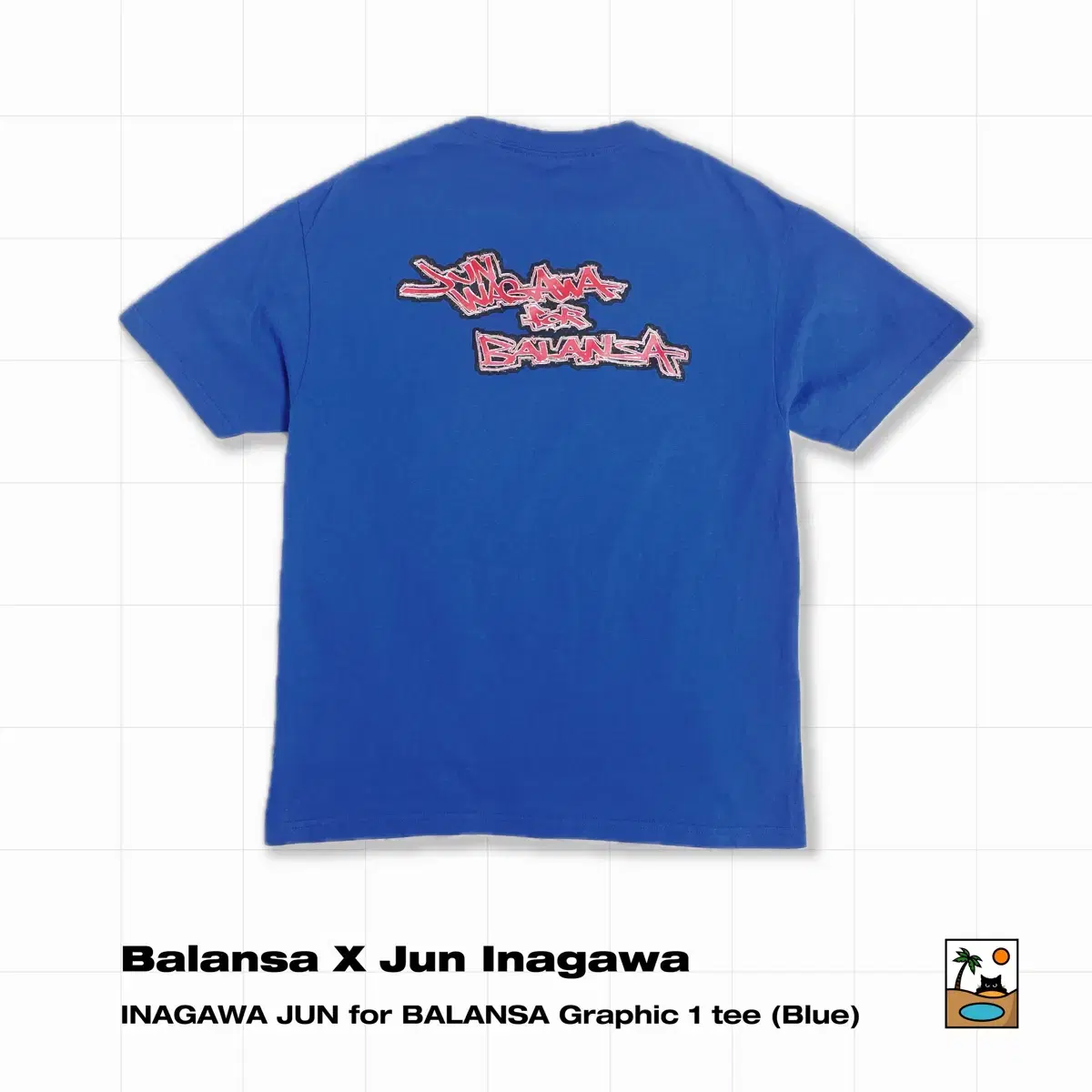 INAGAWA JUN for BALANSA Graphic 1 tee