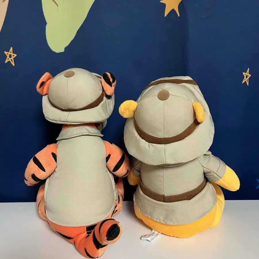 (2개일괄) SEGA 디즈니 곰돌이푸우 28cm 티거 33cm 인형