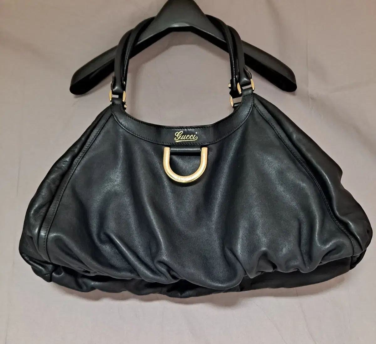 Gucci D-Ring Tote in Leather