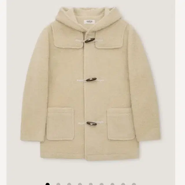 샵게드 더플 코트 ged hooded doffle coat