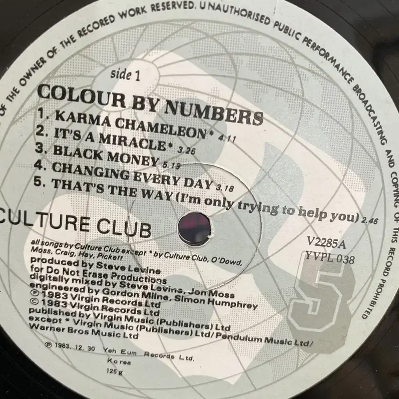 CULTURE CLUB  LP / AA3747