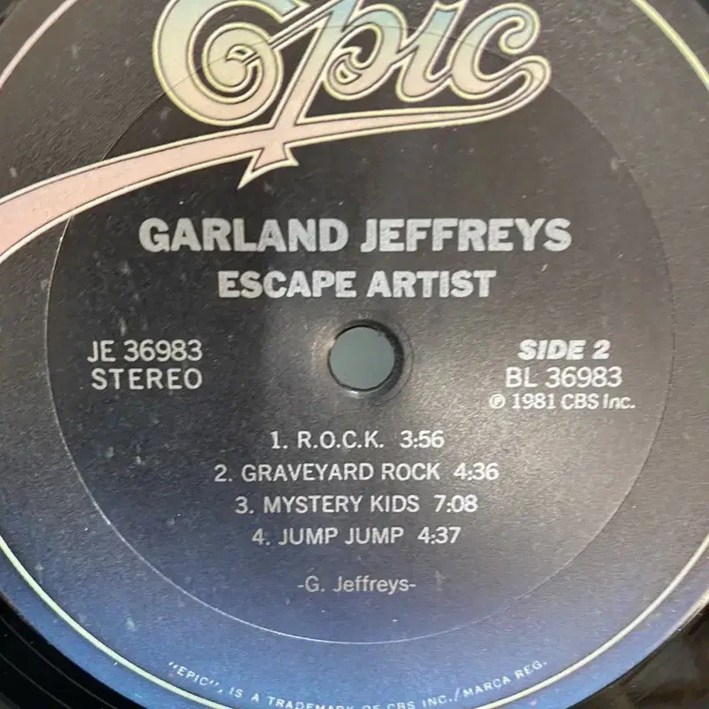 GARLAND JEFFREYS LP / AA3764