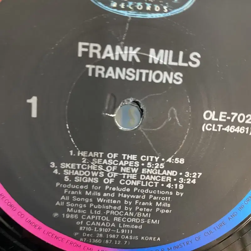 TRANSITIONS  LP / AA3769