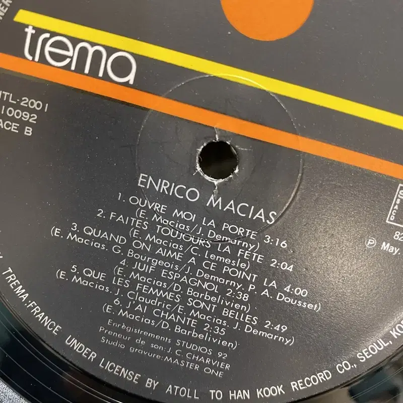 ENRICO MACIAS LP / AA3775