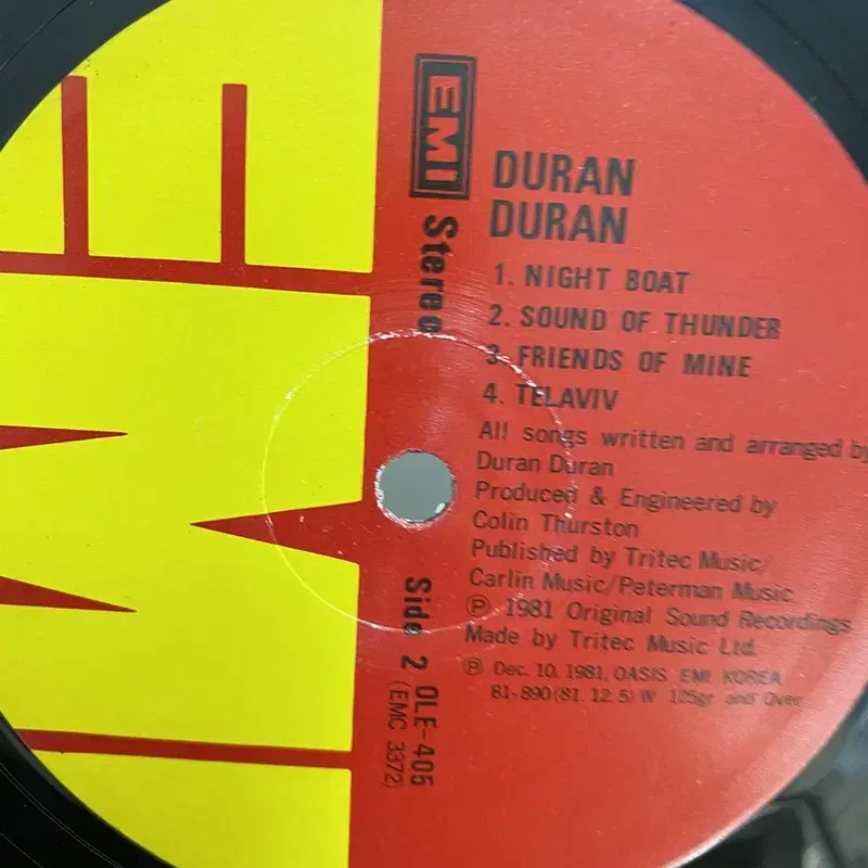 DURAN DURAN   LP / AA3790