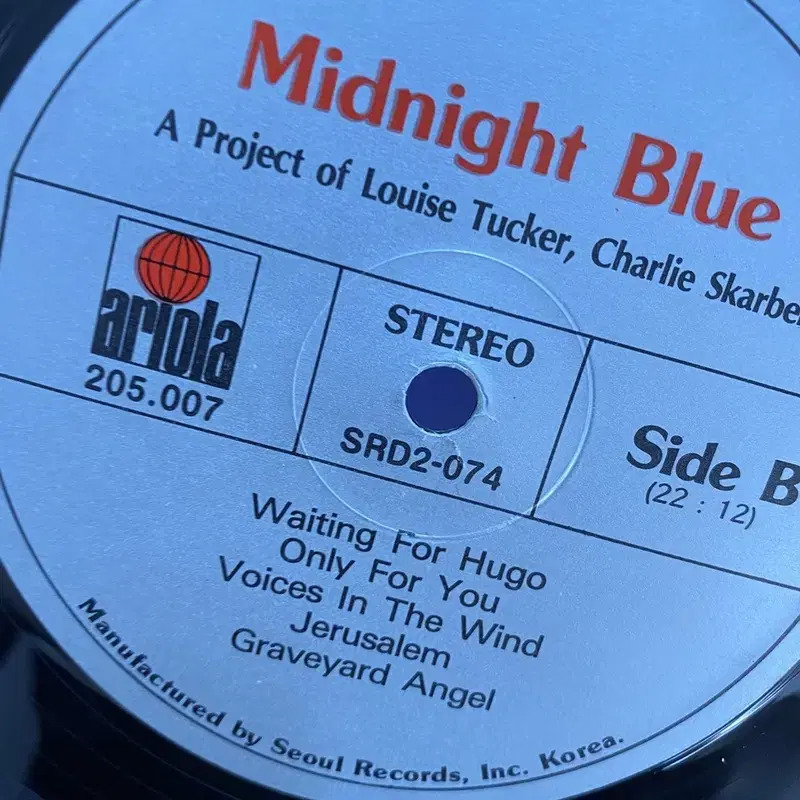 MIDNIGHT BLUE LP / AA3794