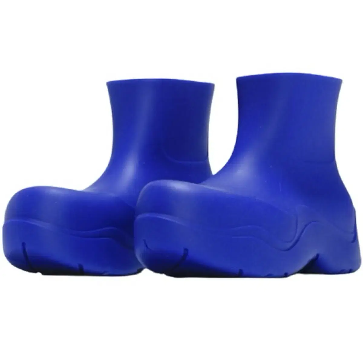 [42] Bottega Veneta Puddle Boots Cobalt Blue