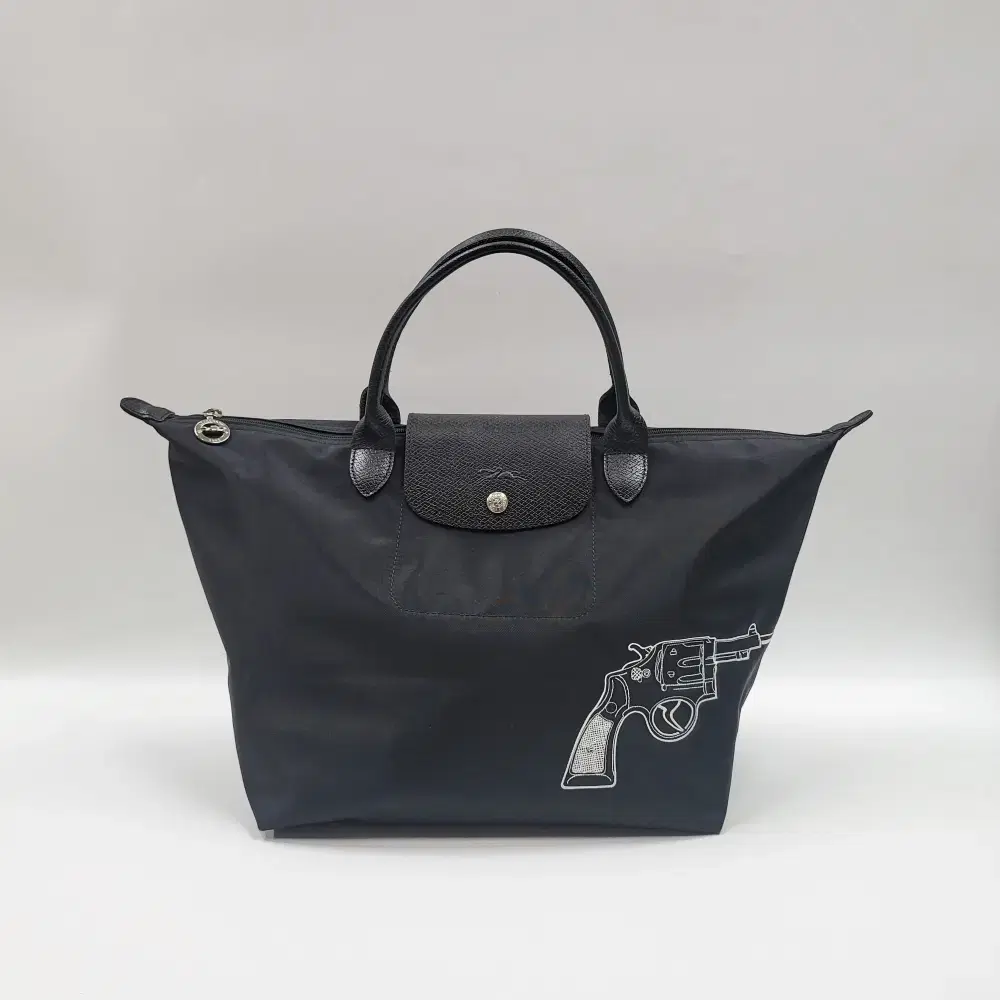 LONGCHAMP 롱샴 르 플리아쥬 미디엄 폴딩백 토트백 한정판 B144