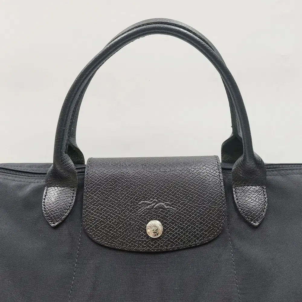 LONGCHAMP 롱샴 르 플리아쥬 미디엄 폴딩백 토트백 한정판 B144