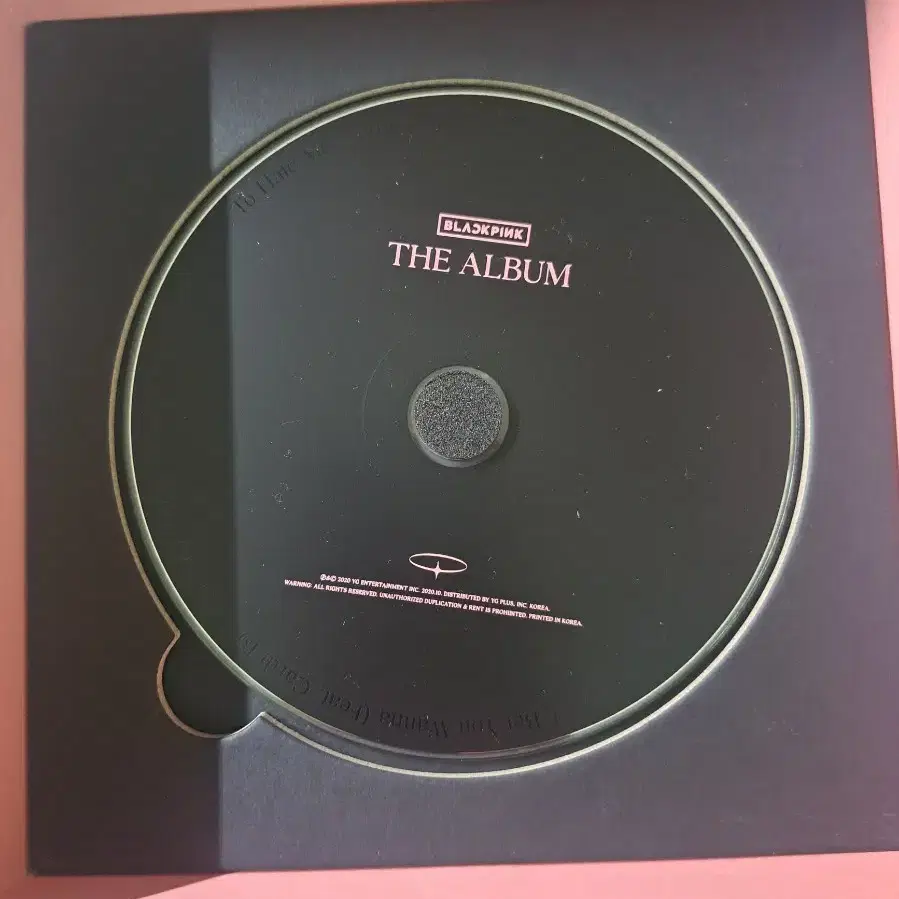 블랙핑크 THE ALBUM 블랙버전