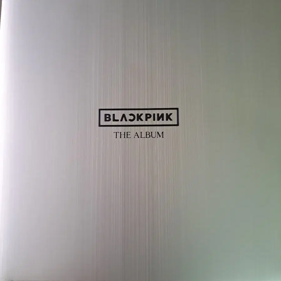 블랙핑크 THE ALBUM 블랙버전