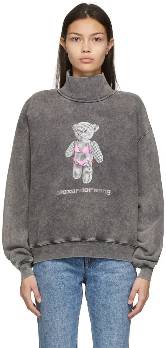 Alexander Wang Teddy Bear Sweatshirt New