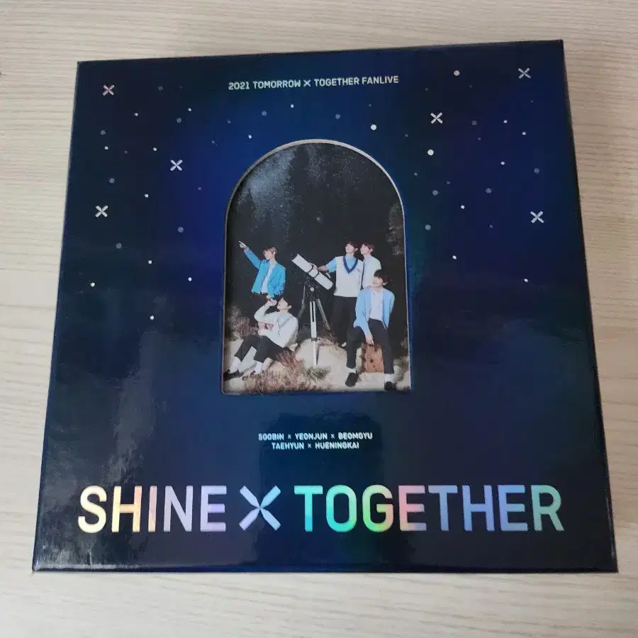 SHINE X TOGETHER DVD 포카 포함<수빈.태현>