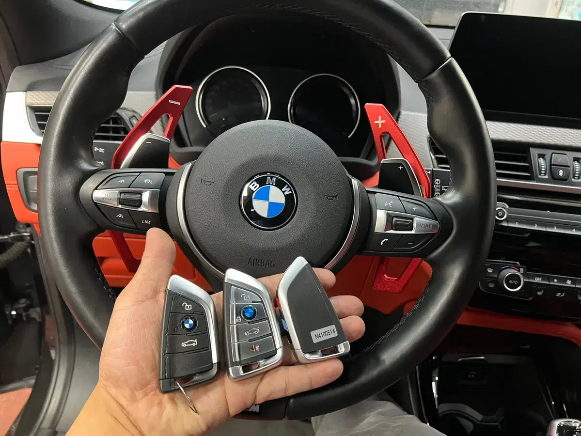 BMW 전모델 스페어키로 최신형 G바디 칼키 칼날 스마트키 추가 제작