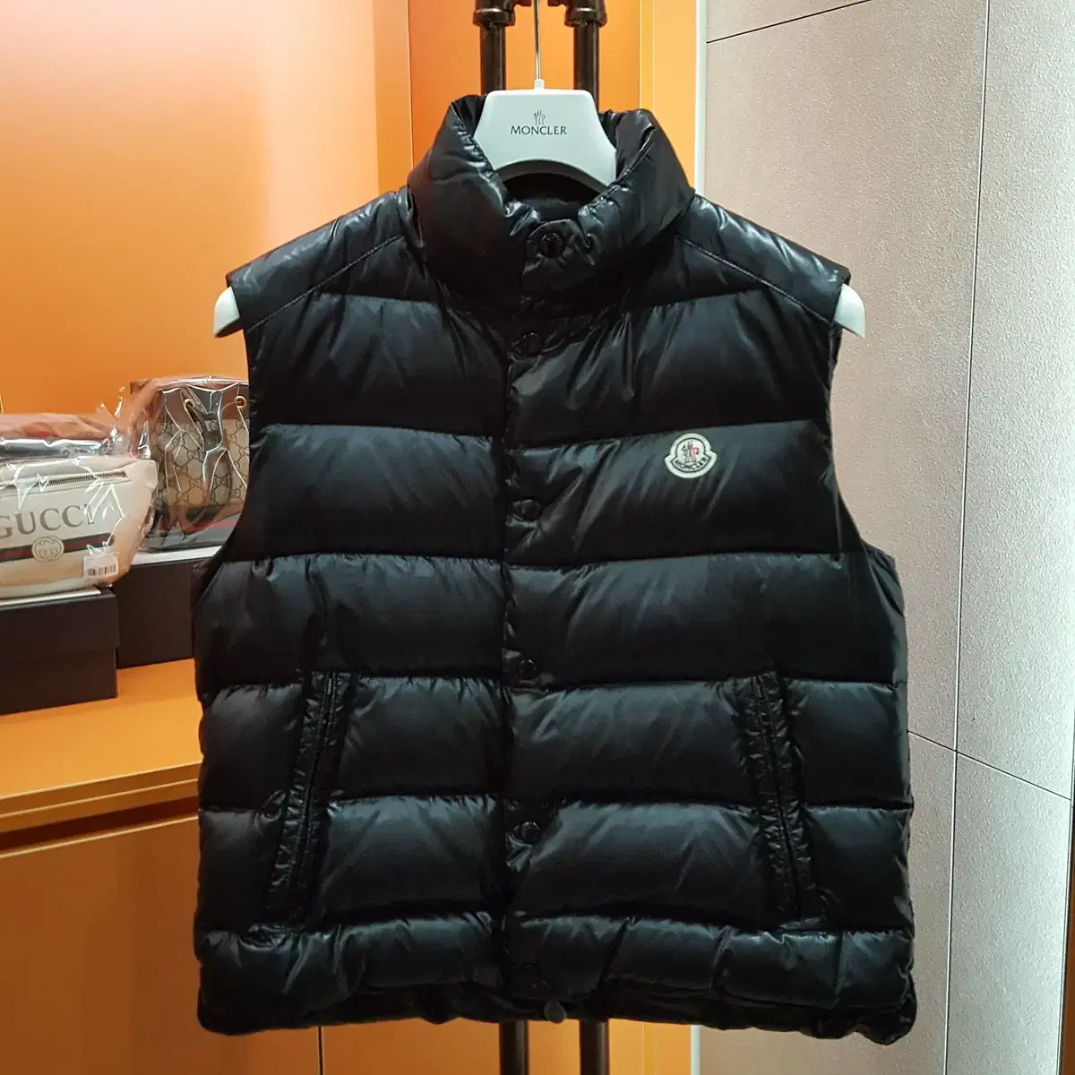 [S]Moncler Tive VestPadded Black 2Size