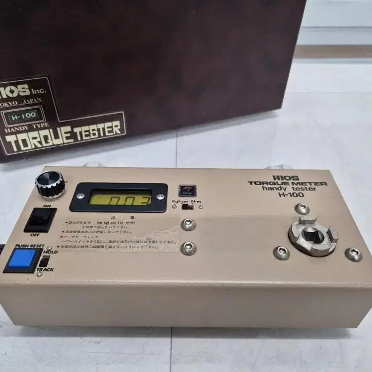 HIOS Torque Meter tester H-100 토크메타/측정기.