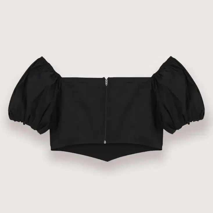 ROSY PUFF BLOUSE_TT4S104BK