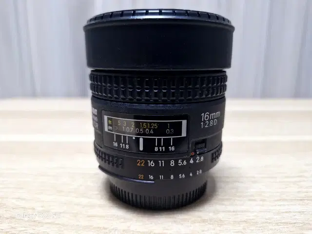 니콘 16mm f2.8d 어안렌즈 판매합니다