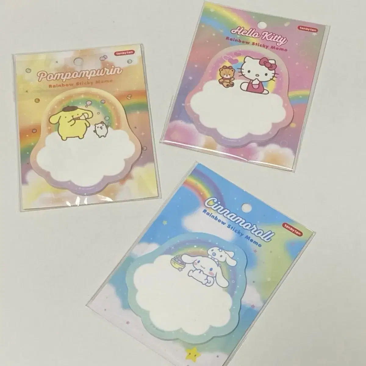 Sanrio Sticky Notes Post-It Notes bulk Good Ten by Ten DAKU