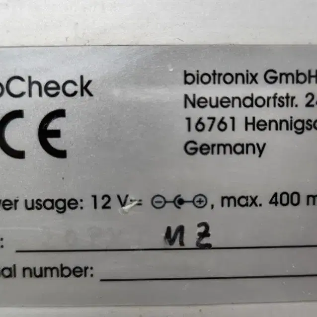 EloCheck biotronix GmbH 미생물 배양 상태 측정기.