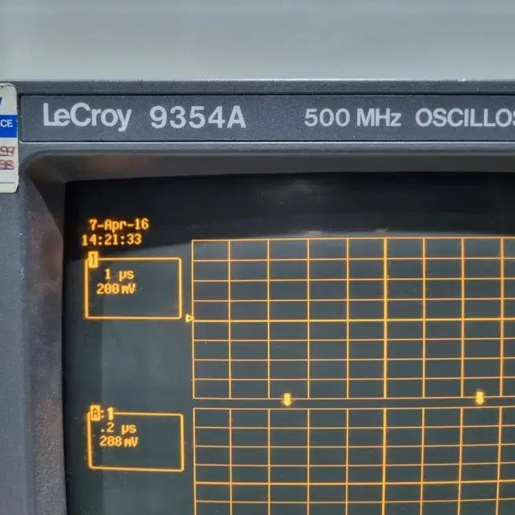 Lecroy 9354A 500MHz 오실로스코프.