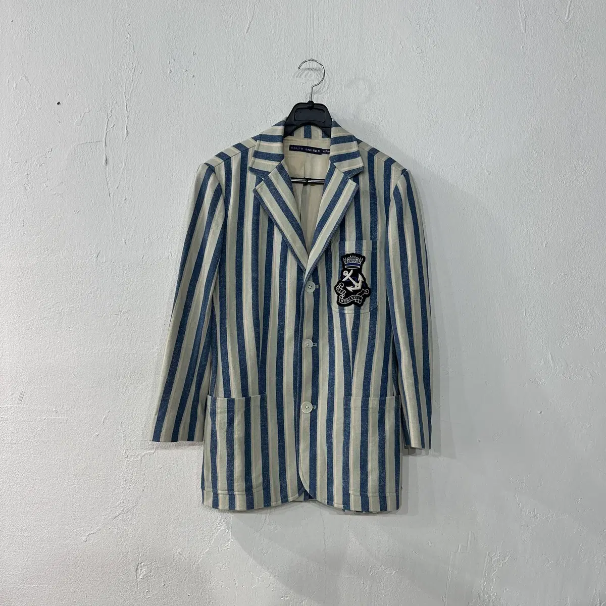 Ralph Lauren Striped Waffen Jacket 2SIZE