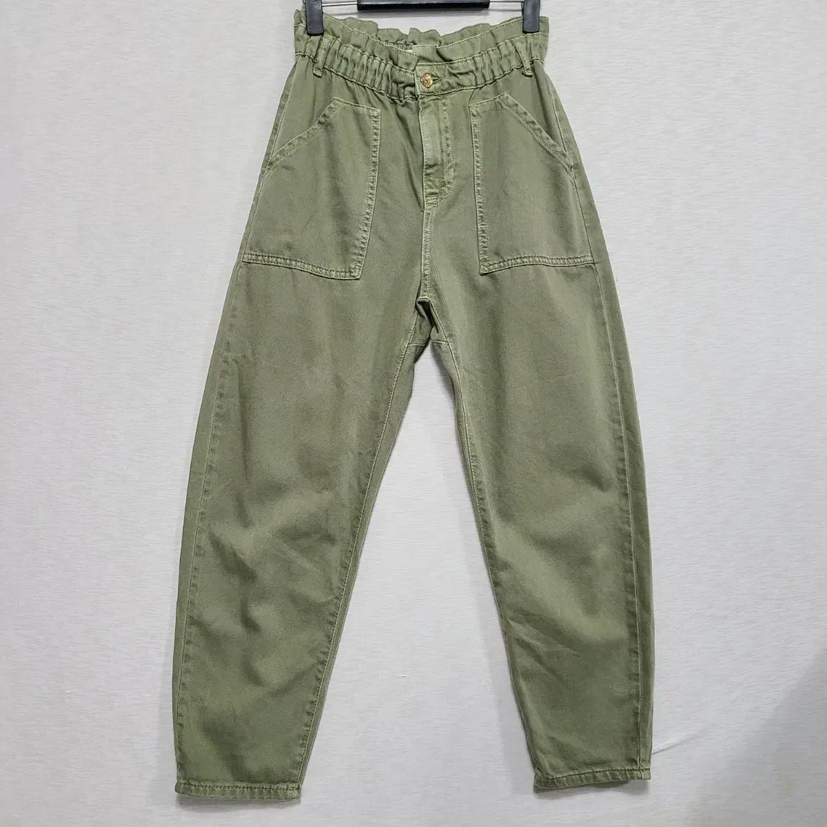 Zara Khaki Putty Trousers W25-27" À0805