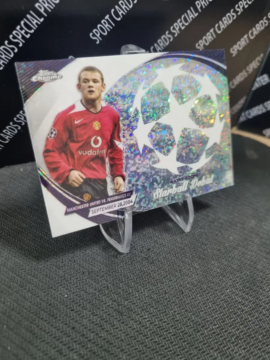 24 Topskrom Man Utd Wain Lewin Starball Insert Football Card