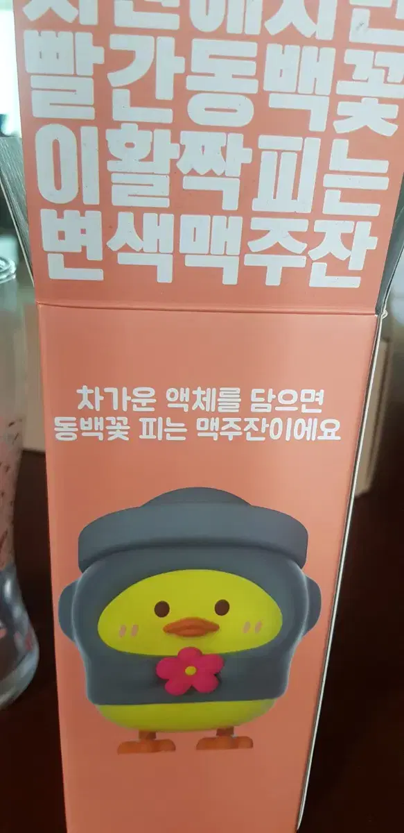 동백꽃이 피어나는 맥주잔