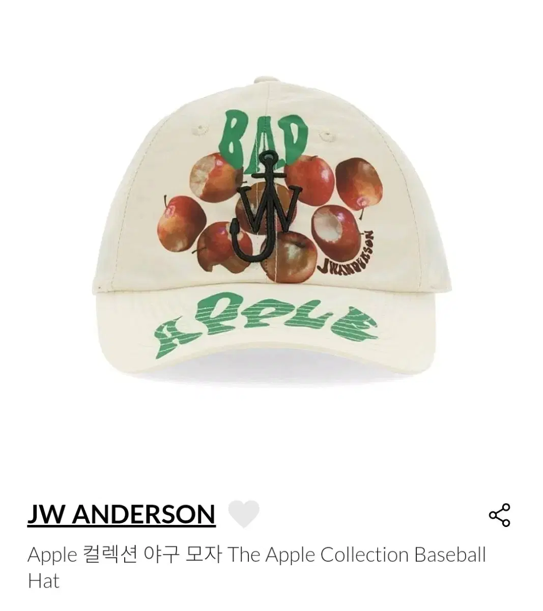 jw anderson cap