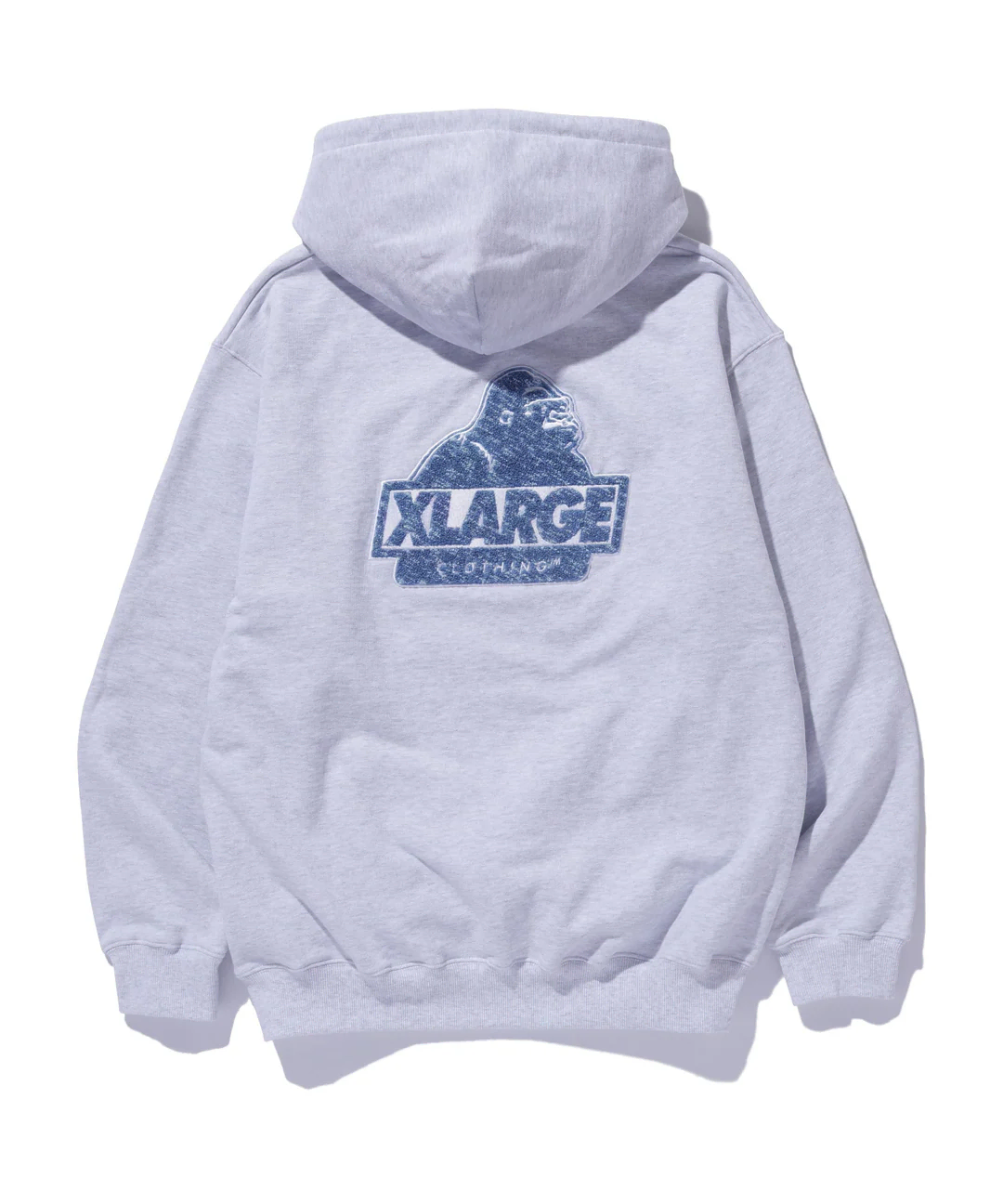 [Overseas] XLARGE XXL Chenille Slant Pullover Hoodie 24SS