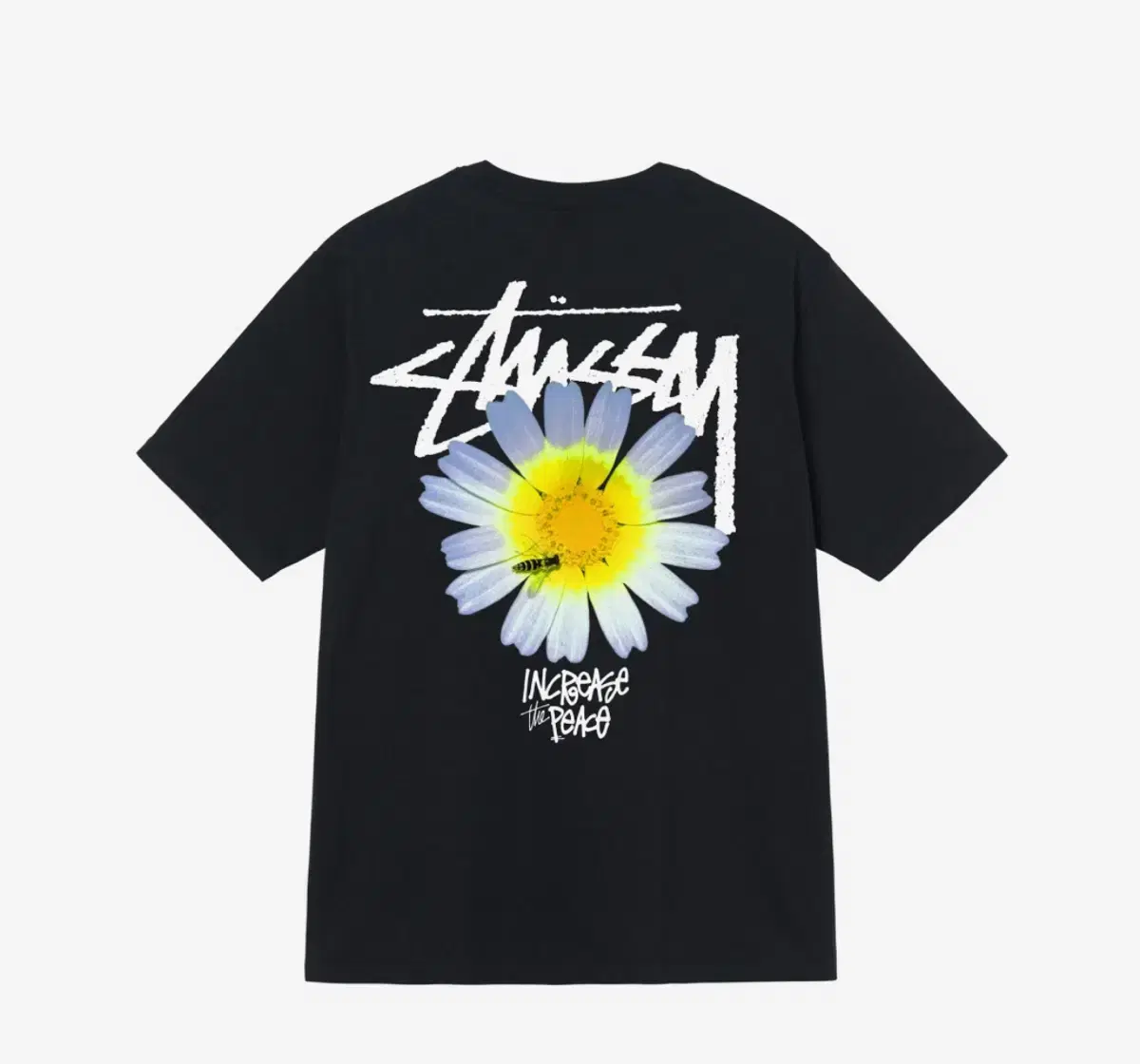 Stussy ITP Flower Short Sleeve T-Shirt Black XL