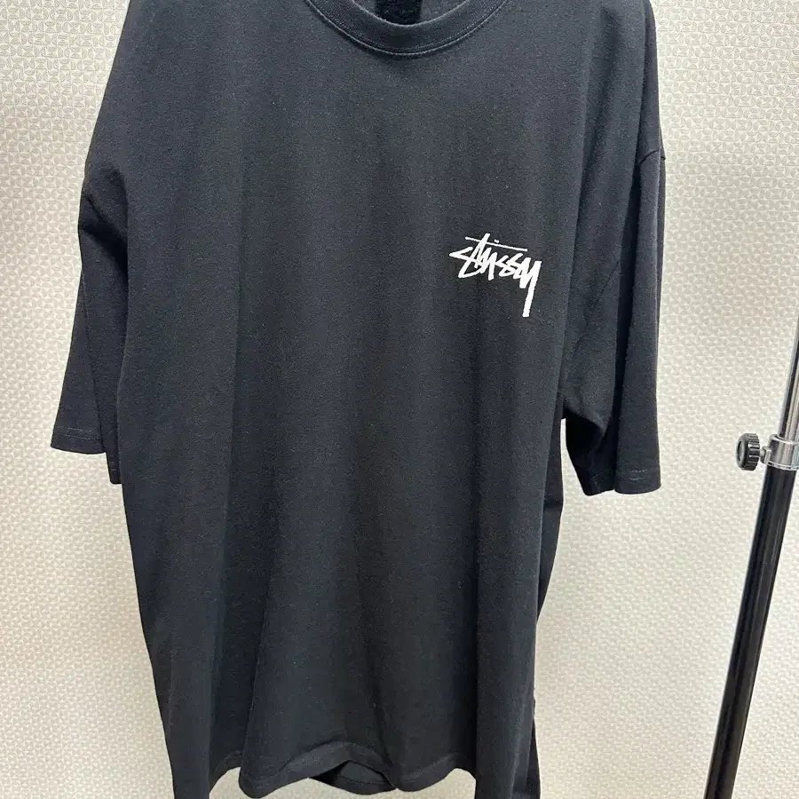 스투시 하마 lavin large 반팔 티셔츠 블랙 XL