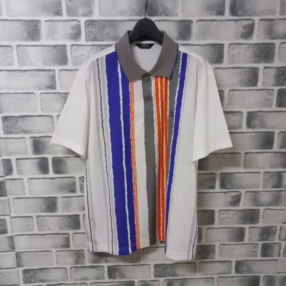 8-5/Phantom White Striped Tee Men