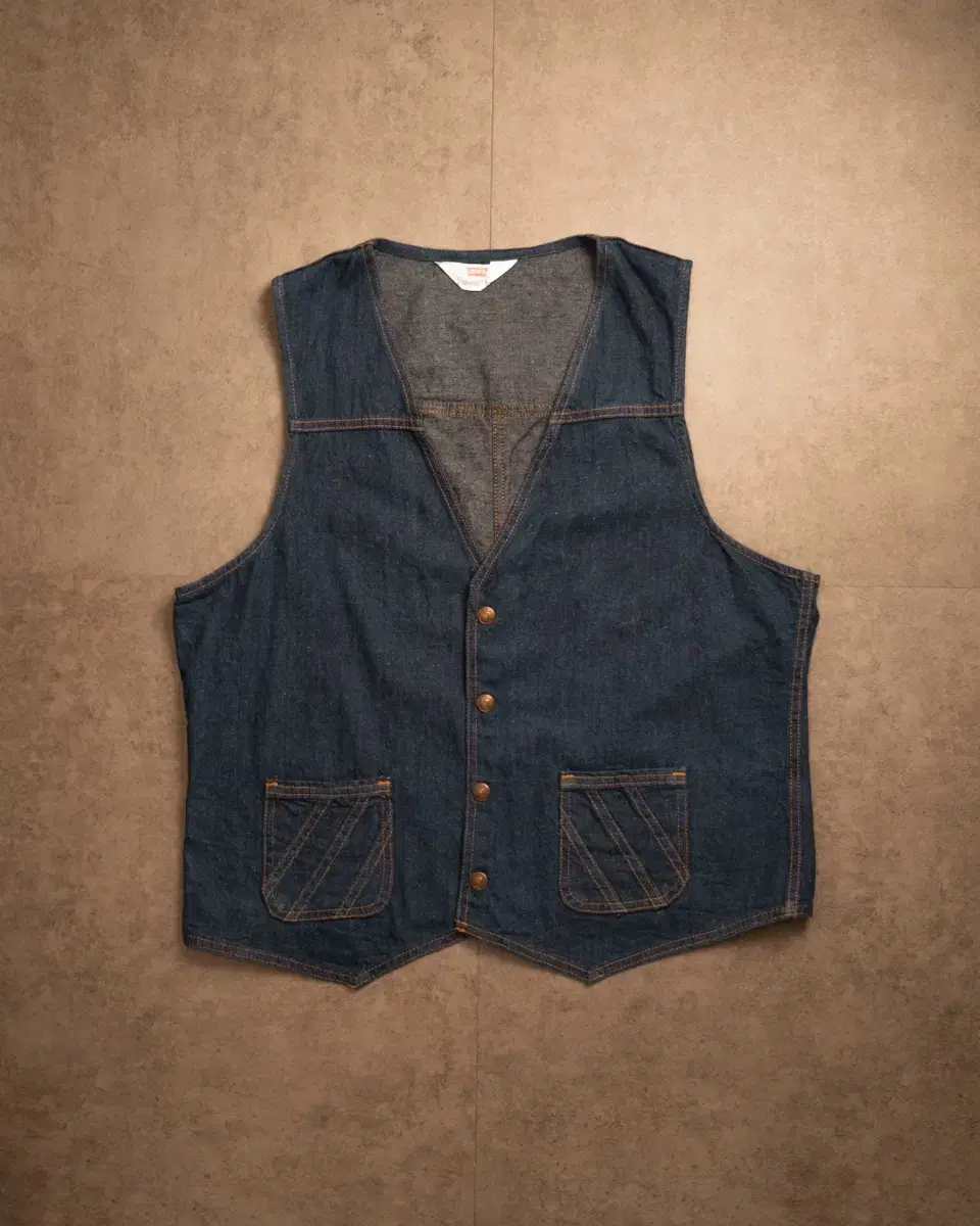 70s Levi's Panatela Denim Vest