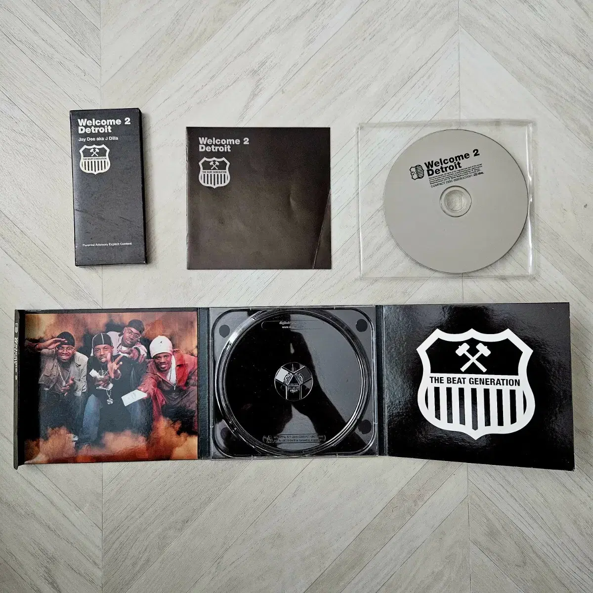 J. Dilla - Welcome 2 Detroit 초판 자석디지팩 CD