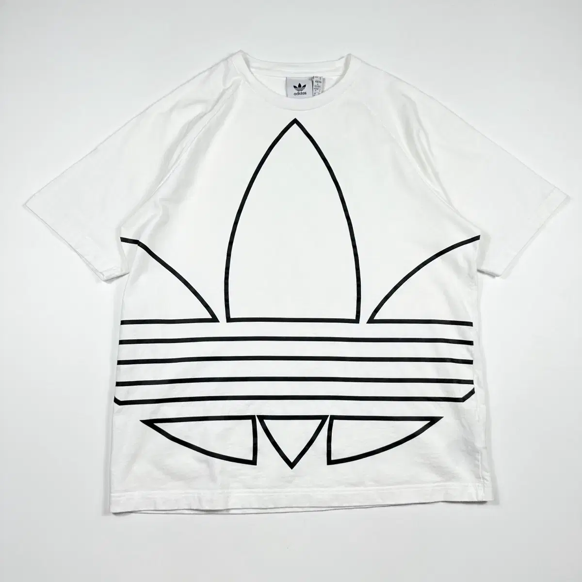 (XL) Adidas Flame Big Logo Vahn Shorty White