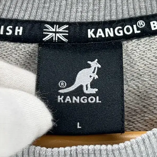 Kangol 캉골 남성 맨투맨 티셔츠 L/빈티지홍